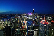 Apartment Night View - Meriton World Tower Apartments Hotel